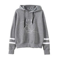 Load image into Gallery viewer, BTS Celebrity Inspired BTS loveyourself Knot the New Album Related Plus Velvet Hooded Hoodie Men's And Women's