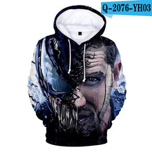 Load image into Gallery viewer, 2 To 13 Years Kids Hoodies Movie Venom 3D Printed Hoodie Sweatshirt Boys Girls Cosplay Cartoon Jacket Coat Children Clothes