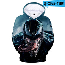 Load image into Gallery viewer, 2 To 13 Years Kids Hoodies Movie Venom 3D Printed Hoodie Sweatshirt Boys Girls Cosplay Cartoon Jacket Coat Children Clothes