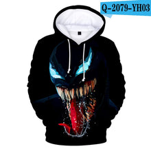 Load image into Gallery viewer, 2 To 13 Years Kids Hoodies Movie Venom 3D Printed Hoodie Sweatshirt Boys Girls Cosplay Cartoon Jacket Coat Children Clothes