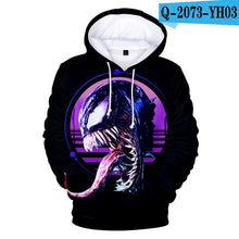 Load image into Gallery viewer, 2 To 13 Years Kids Hoodies Movie Venom 3D Printed Hoodie Sweatshirt Boys Girls Cosplay Cartoon Jacket Coat Children Clothes