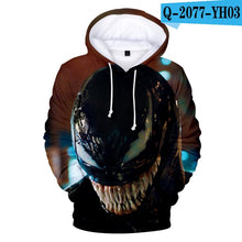 Load image into Gallery viewer, 2 To 13 Years Kids Hoodies Movie Venom 3D Printed Hoodie Sweatshirt Boys Girls Cosplay Cartoon Jacket Coat Children Clothes
