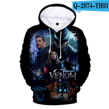 Load image into Gallery viewer, 2 To 13 Years Kids Hoodies Movie Venom 3D Printed Hoodie Sweatshirt Boys Girls Cosplay Cartoon Jacket Coat Children Clothes