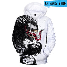 Load image into Gallery viewer, 2 To 13 Years Kids Hoodies Movie Venom 3D Printed Hoodie Sweatshirt Boys Girls Cosplay Cartoon Jacket Coat Children Clothes